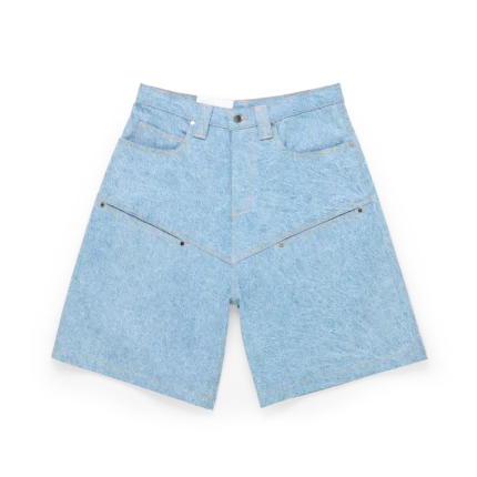 DENIM SHORT BLANKET WASH