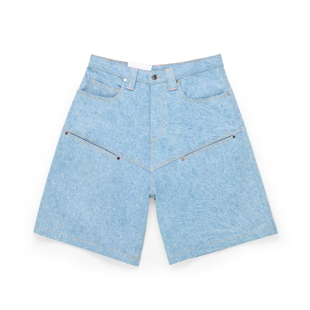DENIM-SHORT-BLANKET-WASH DENIM SHORT BLANKET WASH