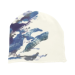 SKYLRK Fleece Beanie Wave Camo