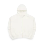 SKYLRK Knit Zip Hoodie Natural No Dye