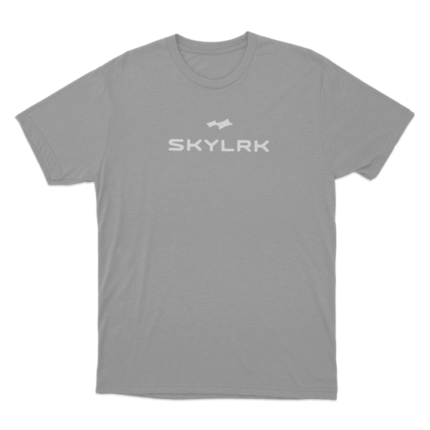Skylrk Grey logo T Shirt