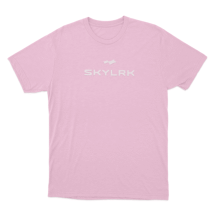 Skylrk Pink logo T Shirt