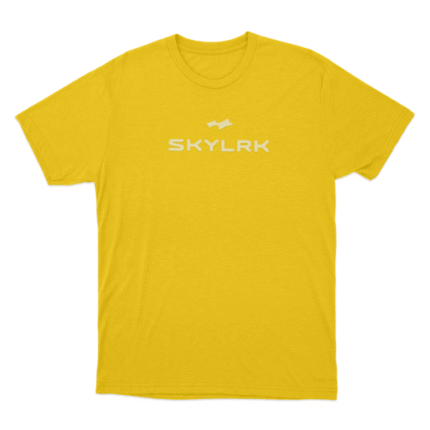 Skylrk Yellow logo T Shirt