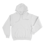 Skylrk Official Logo White Hoodie
